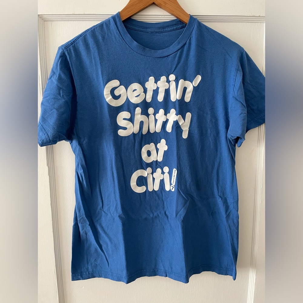 The 7 Line Blue Mets Men's T-Shirt